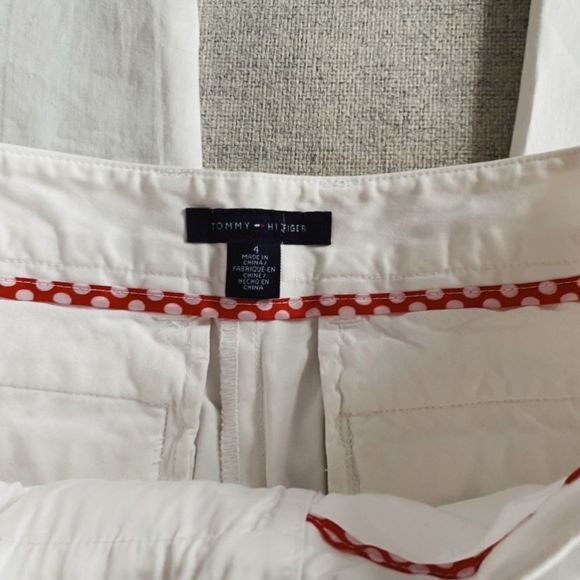 Tommy Hilfiger White Casual cotton Pants - Picture 2 of 3